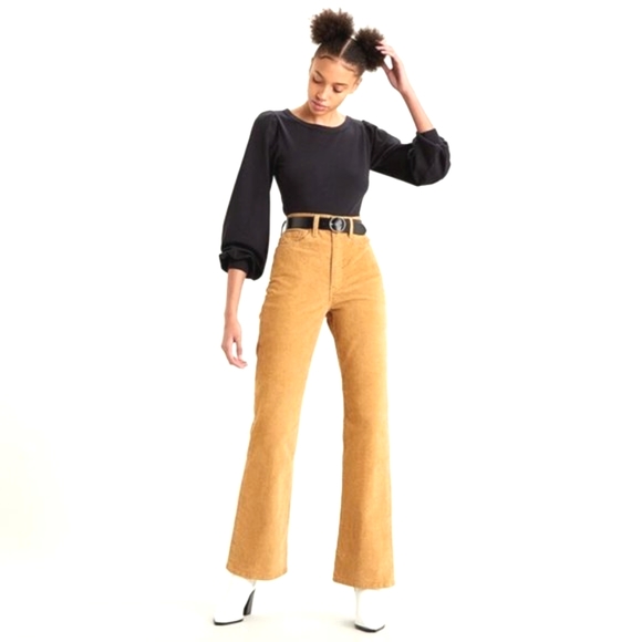 Levi's Premium Ribcage Corduroy Bootcut Jeans NWT - Picture 9 of 14